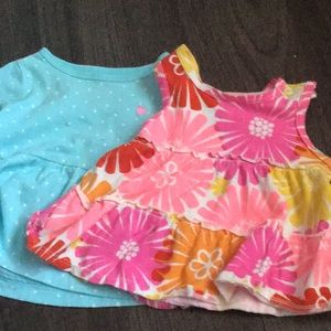 Two baby dresses